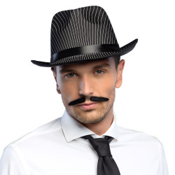Knír mafián černý